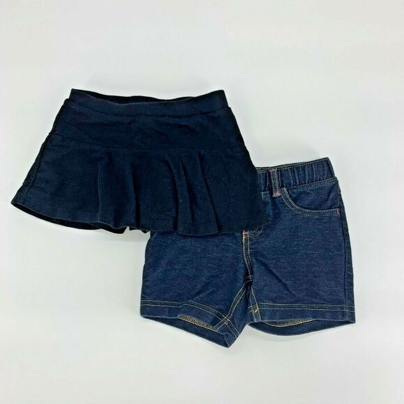 Okie Dokie Jumping Beans Girl’s Shorts Skort Bundle Kid’s Size 4T/5 - Picture 1 of 12